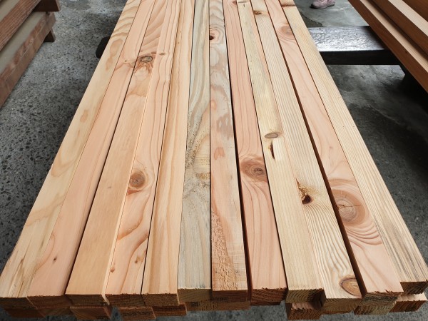 零碼DIY定規【花旗松木角材】【34X34mm】【13支】指定長度 8 尺